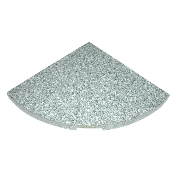 Granietplaat voor zweefparasol, 25kg grijs